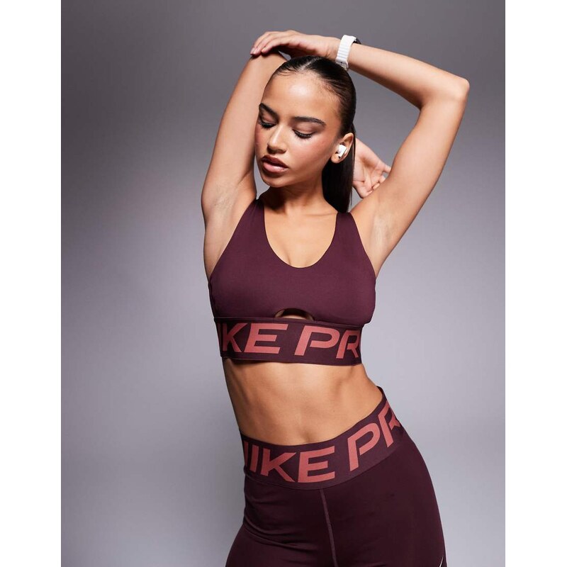 Nike Training Nike Pro Training Indy Dri-FIT Plunge light support 109464201