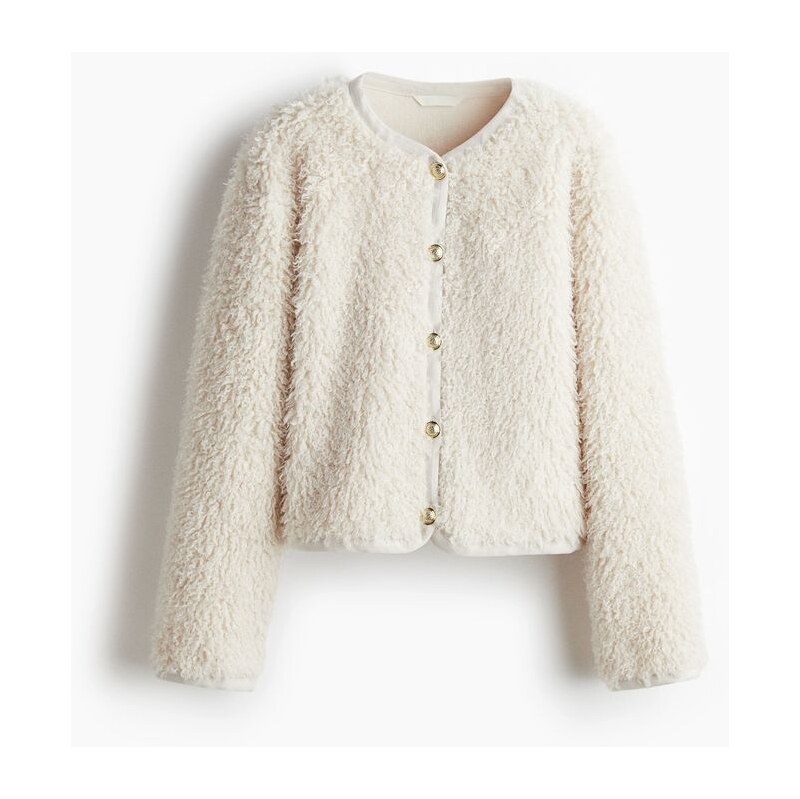 H&M - Bunda - Světle Béžová