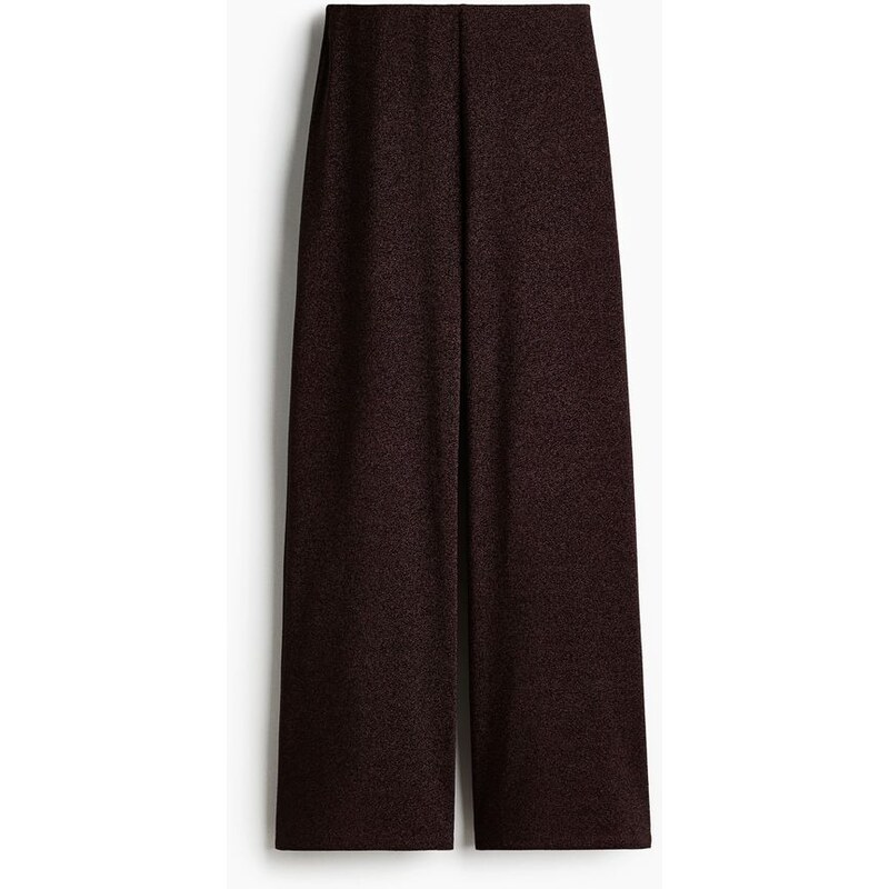H&M - Třpytivé kalhoty - Vínová