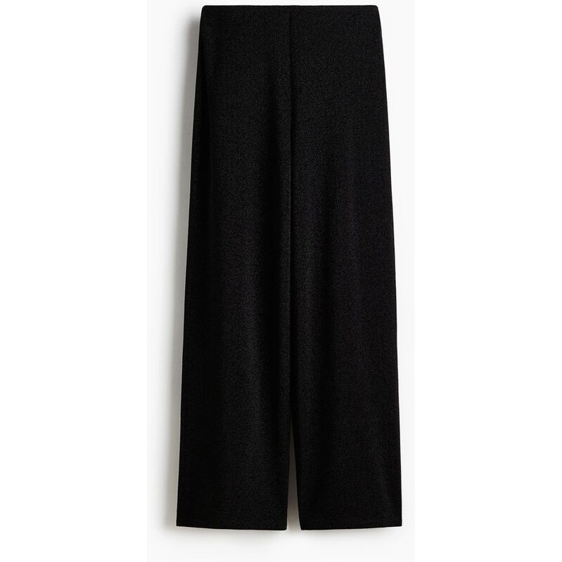 H&M - Třpytivé kalhoty - Černá
