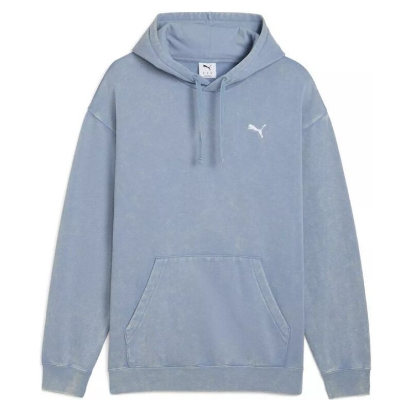 Puma ESS Elevated Relaxed Wash Hoodie M 688049 34 pánské