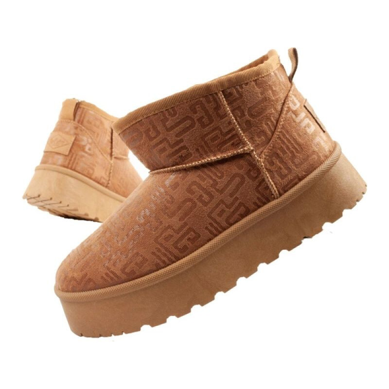 Lee Cooper snow boots women winter fashion fur insulated boots brown 113456886