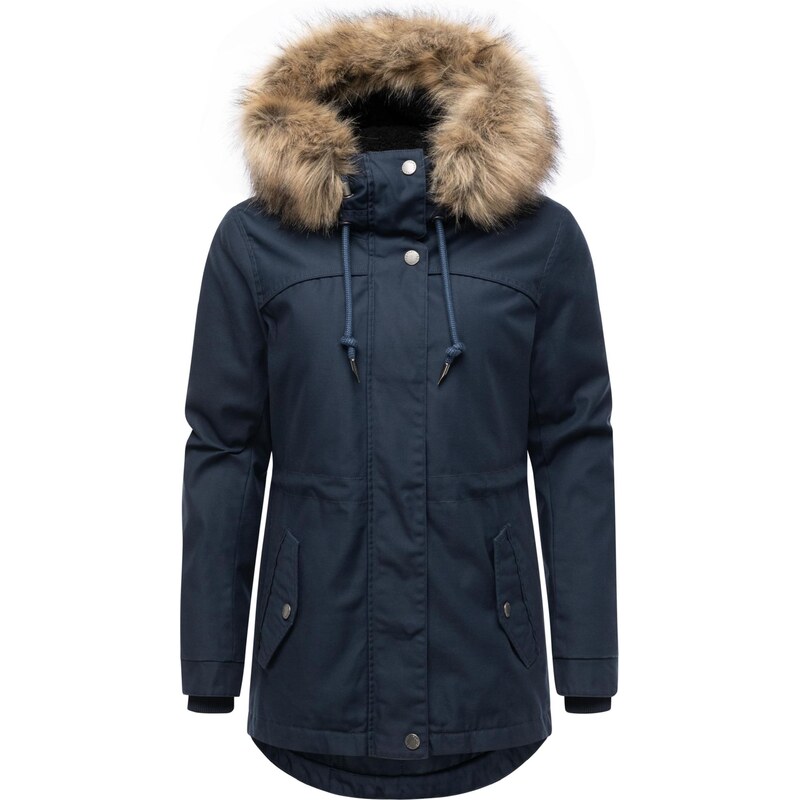 Ragwear Zimní parka 'Tawny Short' námořnická modř