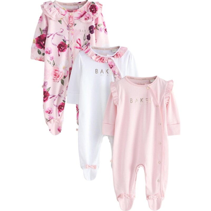 Baker by Ted Baker Pyžamo zlatá / lilek / růžová / bílá 109460964