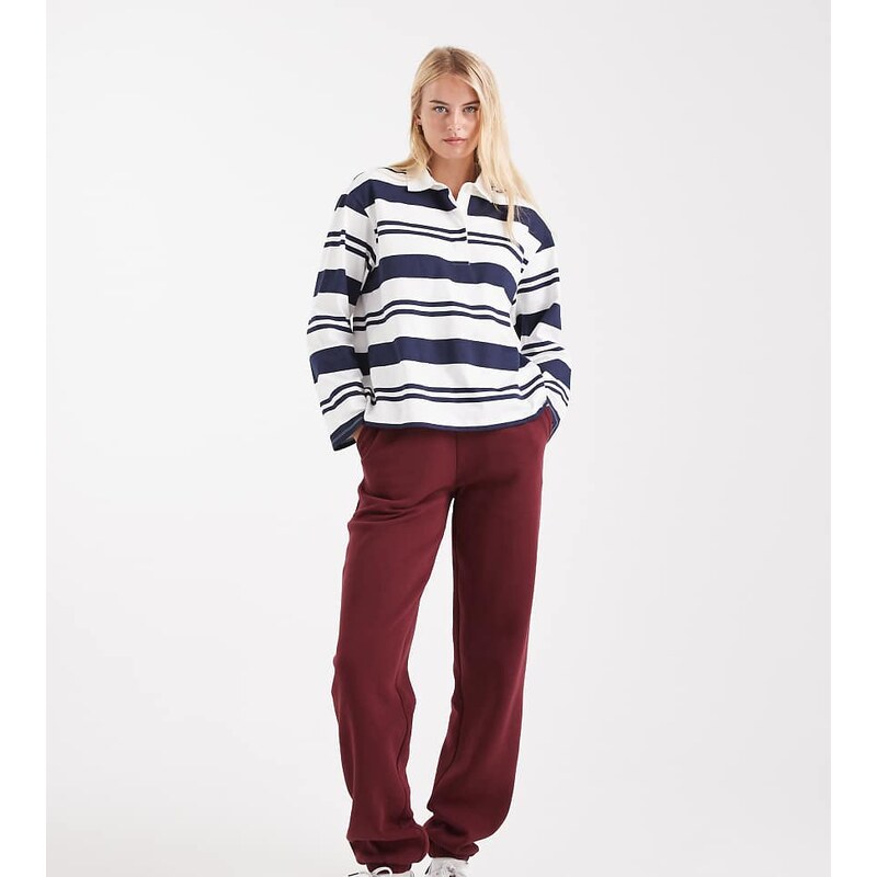ASOS Tall ASOS DESIGN Tall ultimate cuffed brushback jogger in 115512829