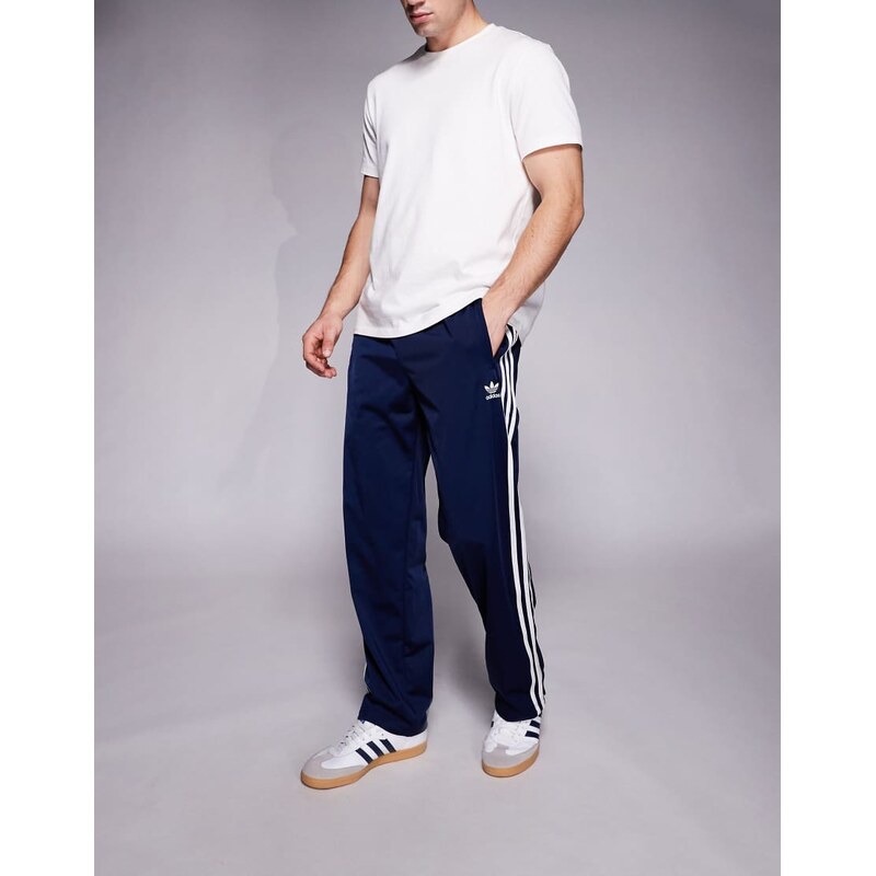 adidas Originals Firebird track pants in navy