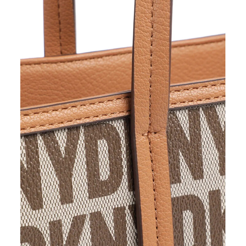 DKNY Donna Karan DKNY M7A kabelka přes rameno logo hnědá