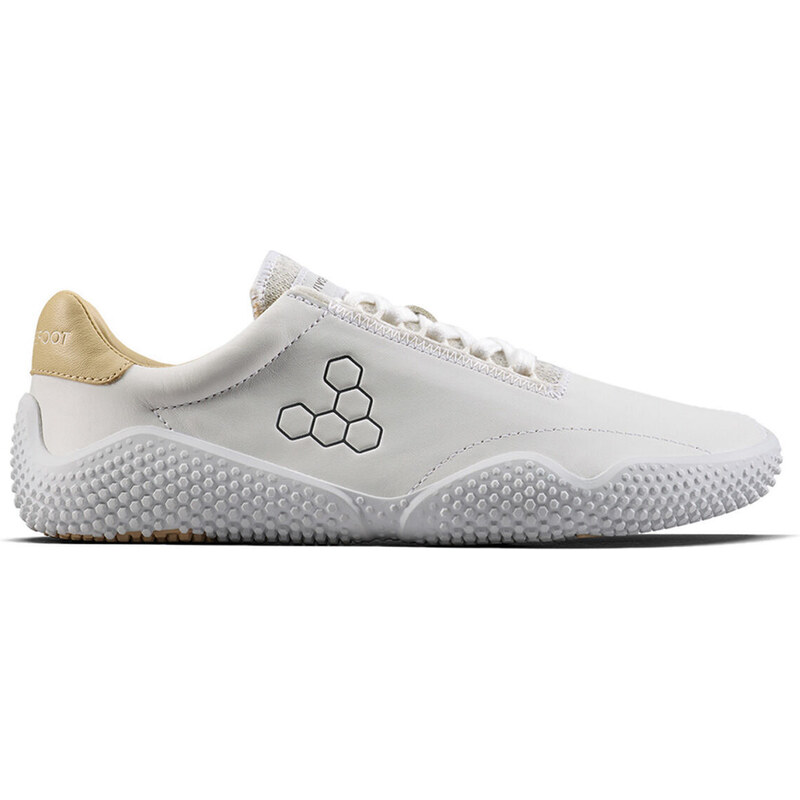 Vivobarefoot MOTUS STUDIO SNEAKER LTH MENS BRIGHT WHITE
