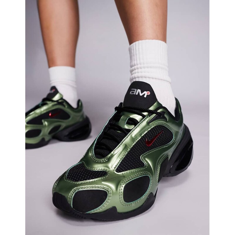 Nike Air Max Muse unisex trainers in green and black