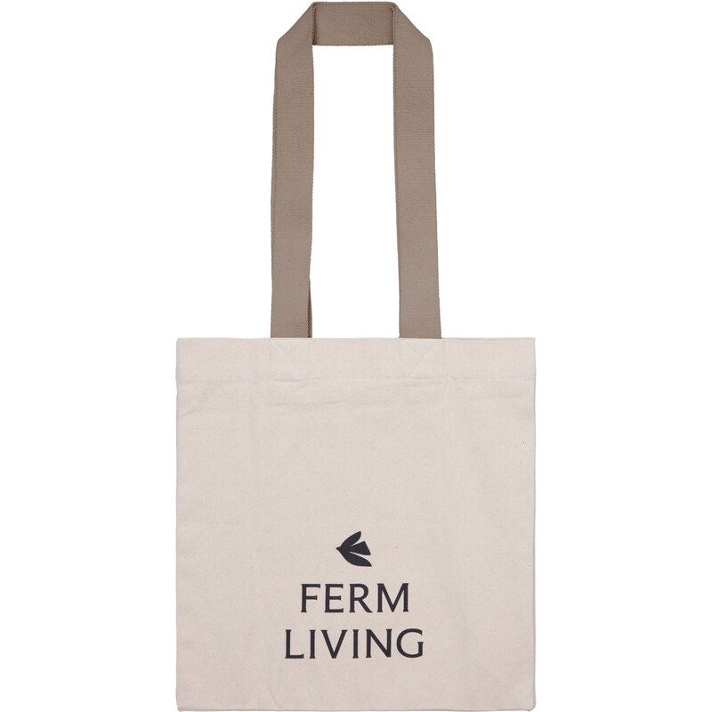 Ferm Living Bavlněná taška Everyday Bag Dark Cashmere