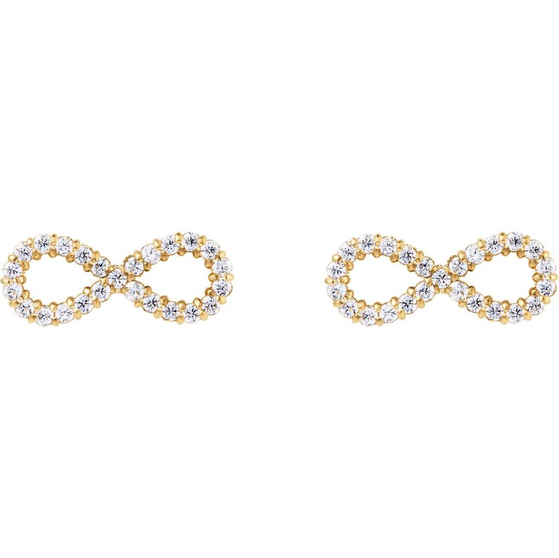 Daniel Wellington dámské náušnice ocelové Mirelle Infinity DW00401614 109472228