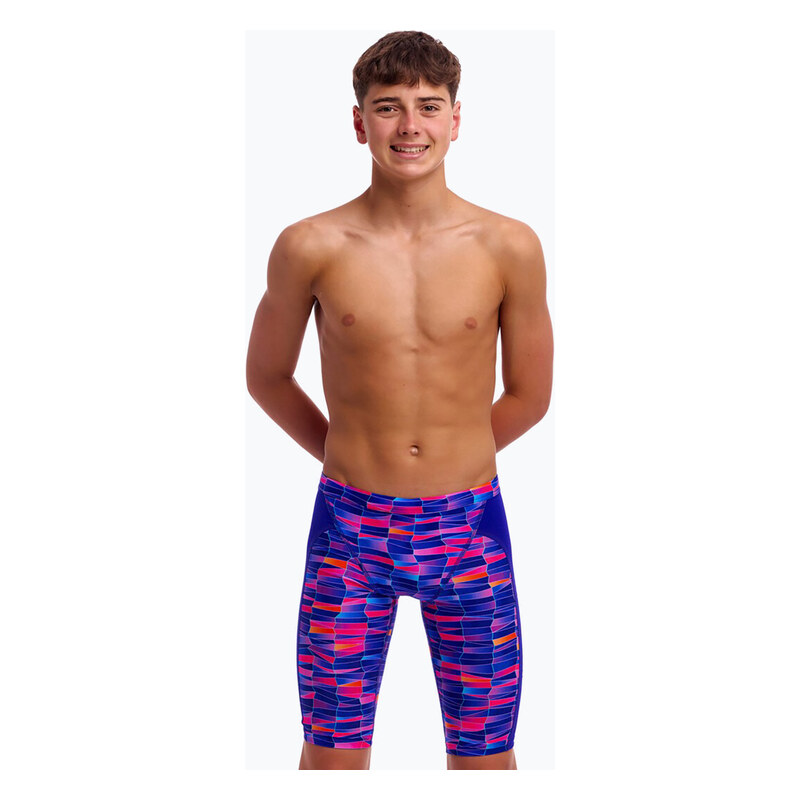 Dětské plavky Funky Trunks Training Jammers warped waves