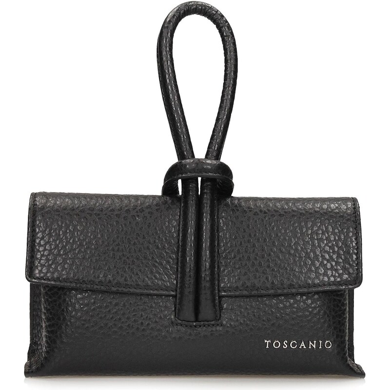 Toscanio kožená kabelka F60 černá 109472586