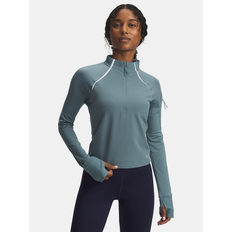 Dámské tričko Under Armour UA Velociti Pro CW Half Zip-BLU -
