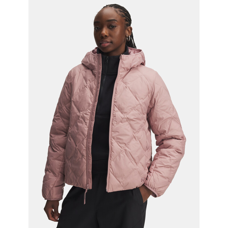 Dámská bunda Under Armour Legend Down Jacket-PNK - Dámské