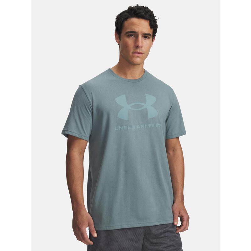 Pánské tričko Under Armour UA SPORTSTYLE LOGO UPDATE SS-BLU -