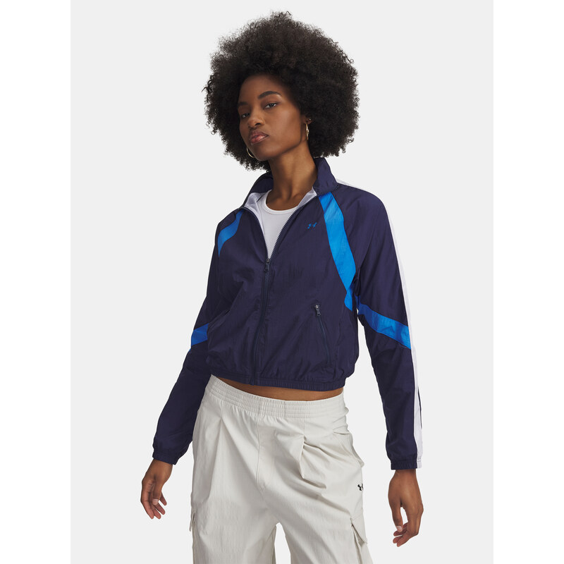 Dámská bunda Under Armour UA Icon Crinkle Jacket-BLU - Dámské