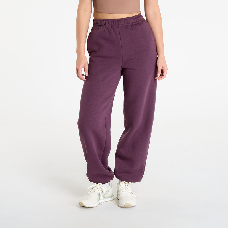 Tepláky Urban Classics Ladies Fluffy Sweatpants Plum Purple M 109473683