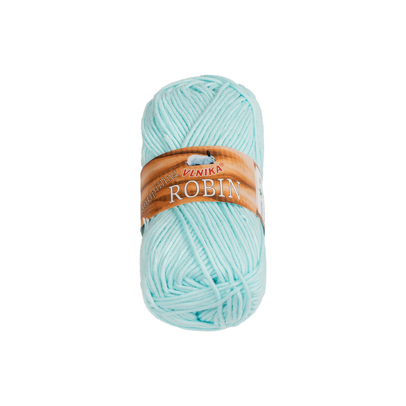 Bellatex Příze ROBIN 100g / 150 m Světle modrá 109473633