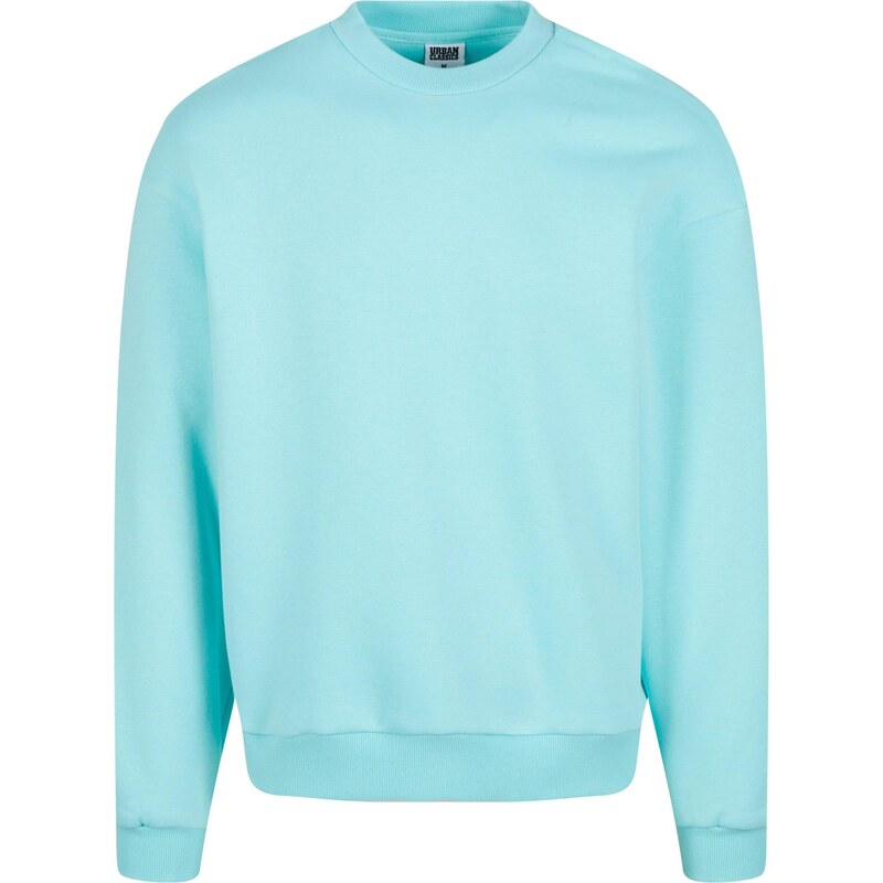 Urban Classics Mikina aqua modrá