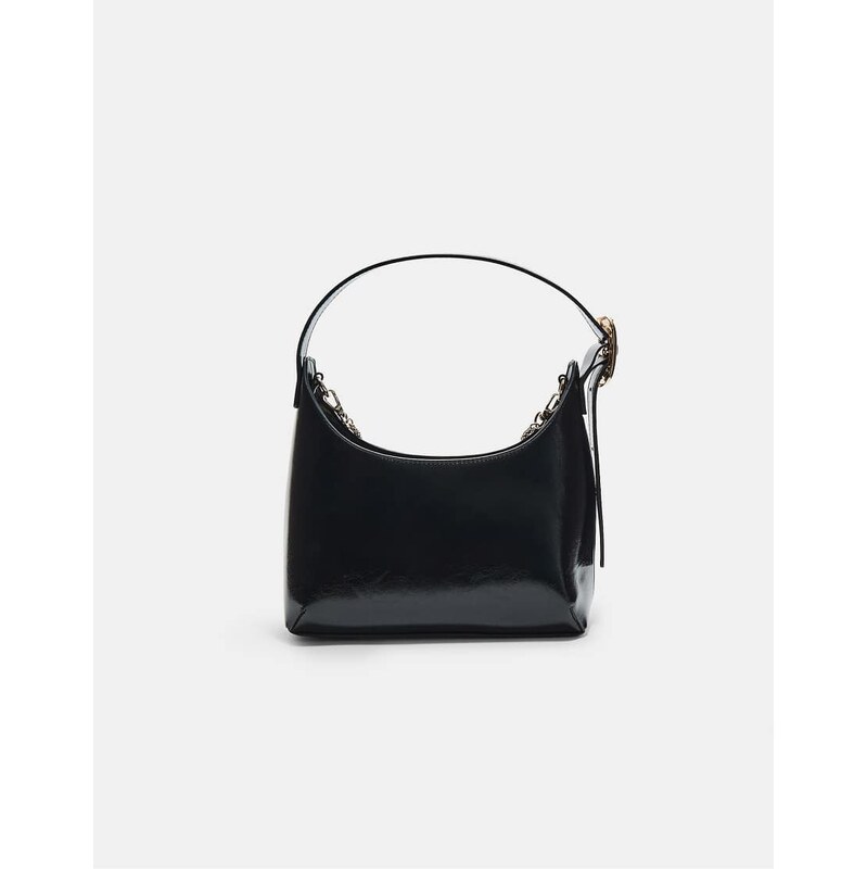 Stradivarius Shoulder bag with buckle detail in black 109476978