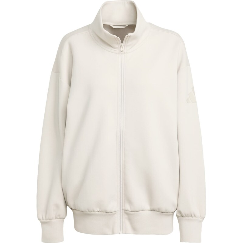 ADIDAS SPORTSWEAR Sportovní mikina Soft Lux Loose světle béžová