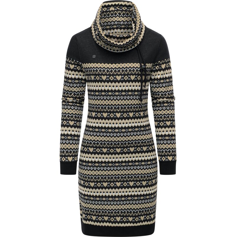 Ragwear Šaty Chlloe béžová / černá / bílá 109514647