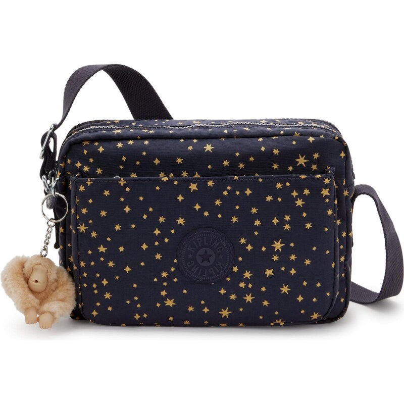 KIPLING Kabelka Abanu M marine modrá / žlutá 109482407