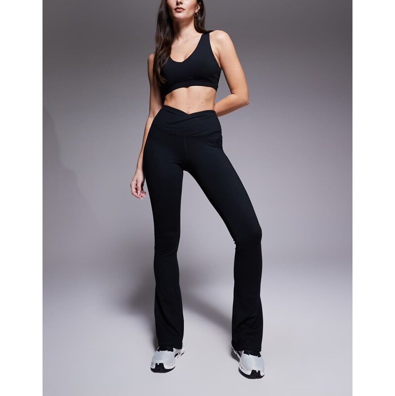 4505 Hourglass Icon soft touch wrap waist slim kick yoga legging in 115746206