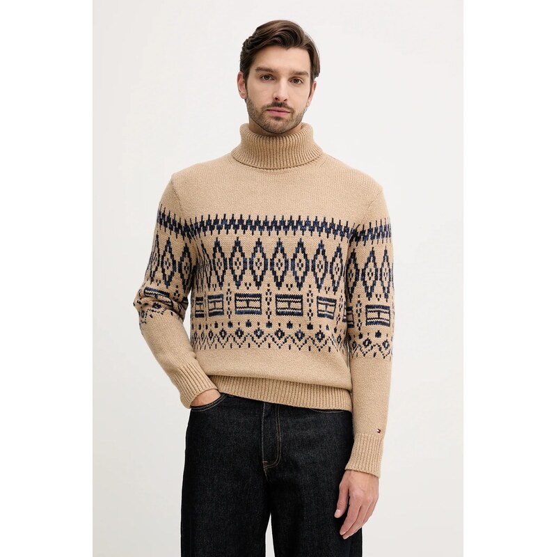 Tommy Hilfiger Svetr s příměsí vlny Tommy Hilfiger