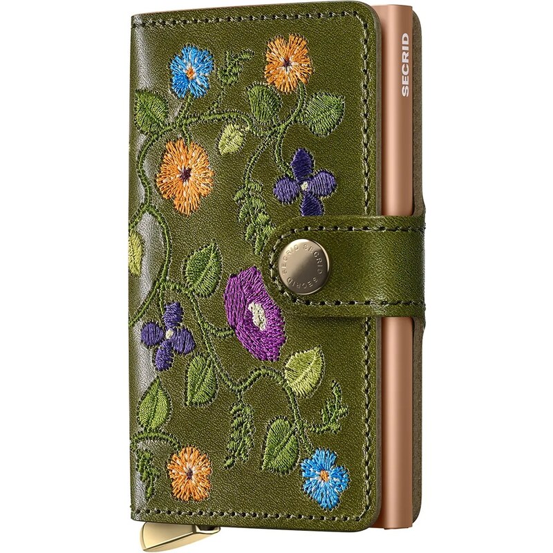 Kožená peněženka Secrid STITCH FLORAL 109487298