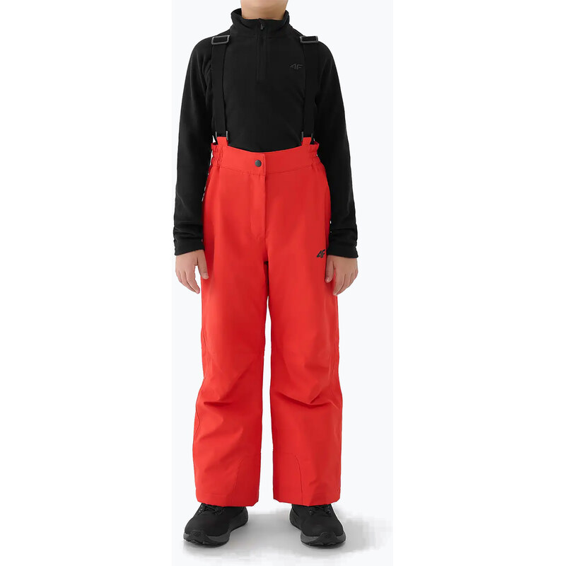 Dětské lyžařské kalhoty 4F Fnk M0949 red