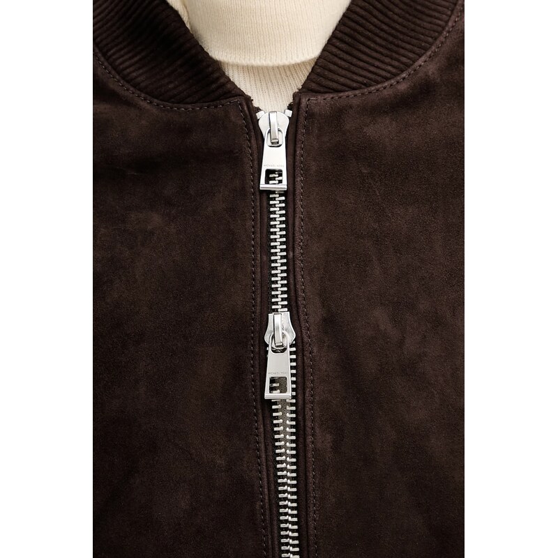 Semišová bomber bunda Michael Kors