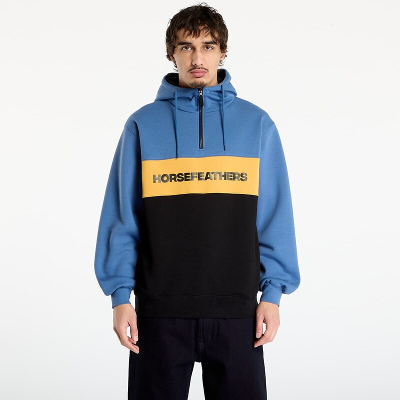 Mikina Horsefeathers Fulton Sweatshirt Moonlight Blue/ Black XXL