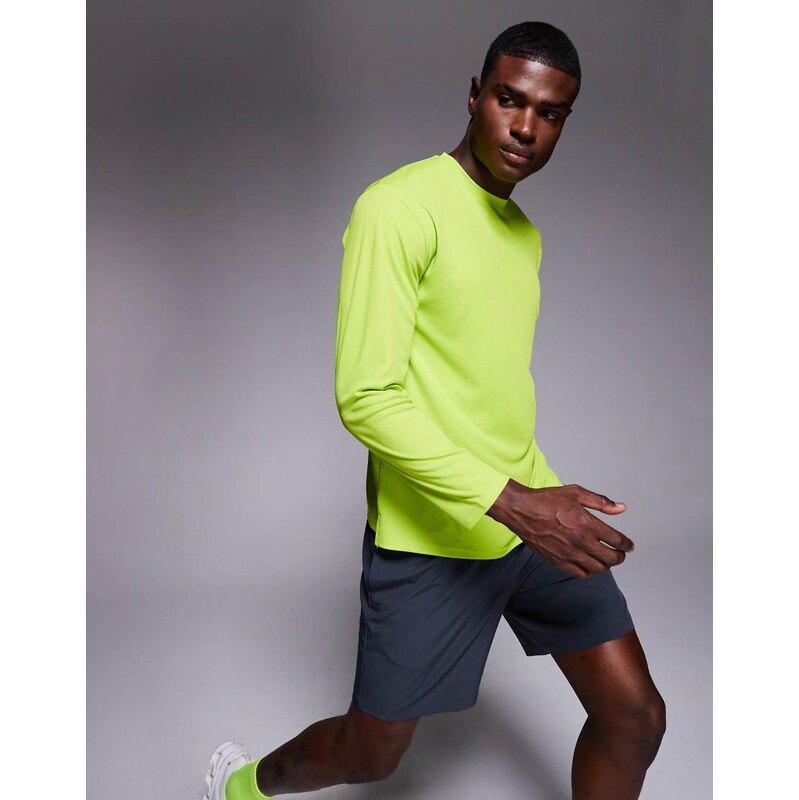 4505 quick dry technical mesh relaxed fit long sleeve running t