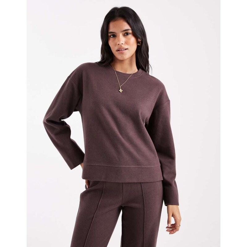 Threadbare co-ord cotton jersey mix soft touch long sleeve
