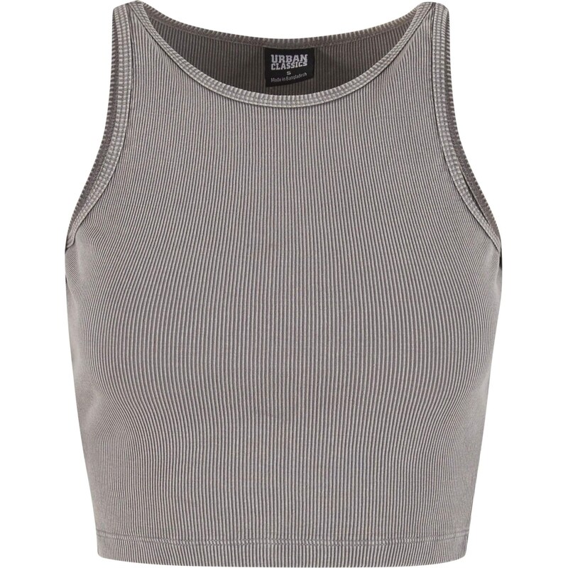 Urban Classics Top tmavě šedá