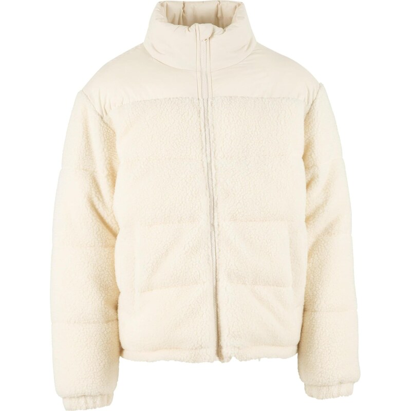 Urban Classics Fleecová mikina offwhite