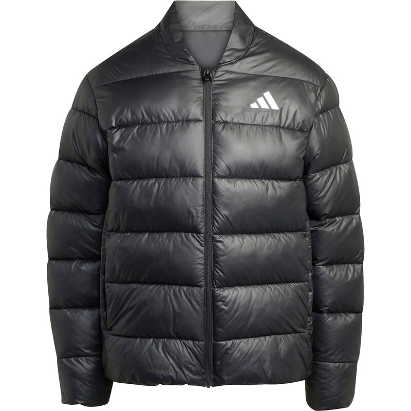 ADIDAS SPORTSWEAR Sportovní bunda Essentials černá / bílá