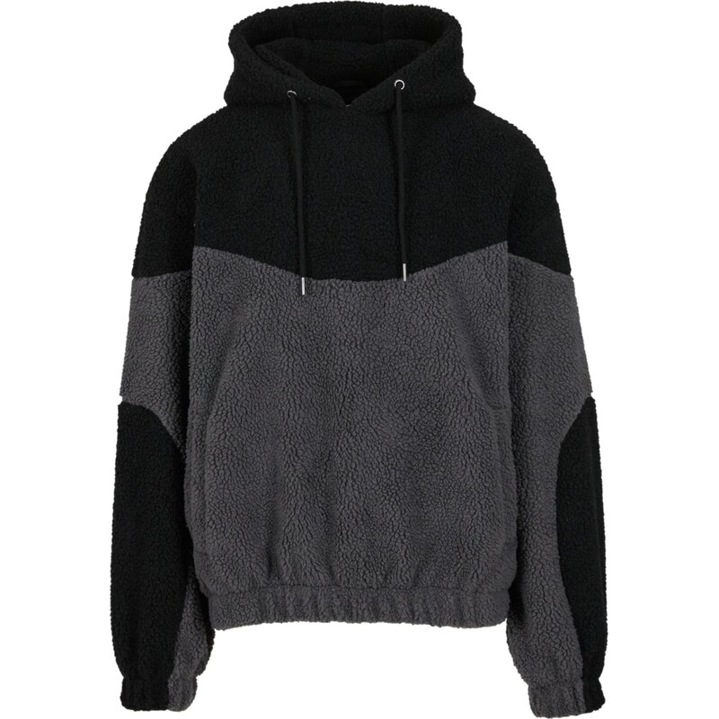 Urban Classics Svetr 'Weavy' tmavě šedá / černá