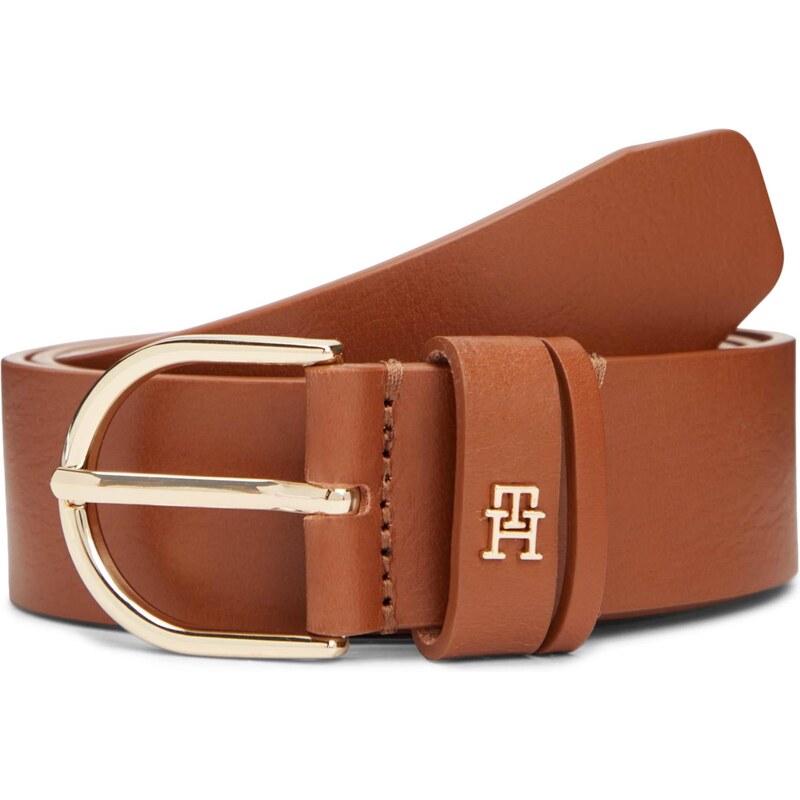 TOMMY HILFIGER Opasek ESSENTIAL EFFORTLESS koňaková 109517565