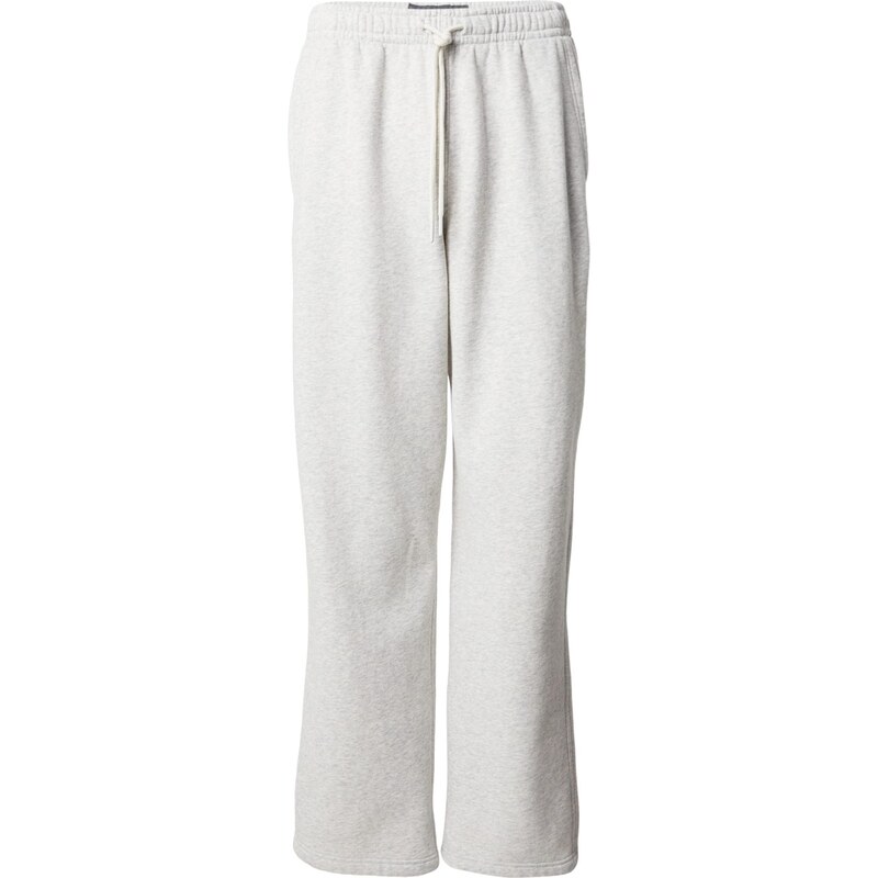 Abercrombie & Fitch Kalhoty ESSENTIAL šedý melír 109517905
