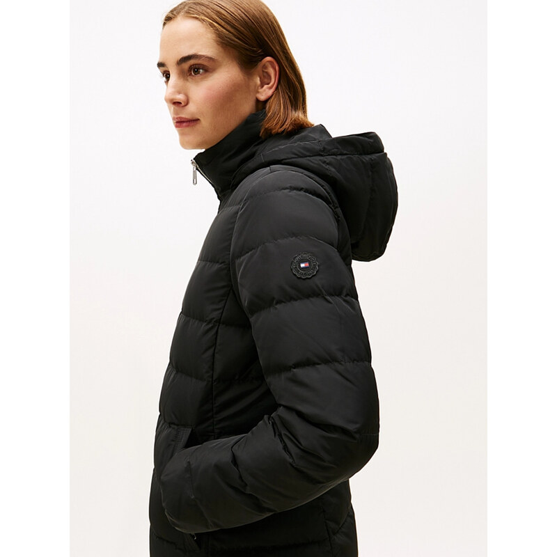 Tommy Hilfiger dámská černá péřová bunda