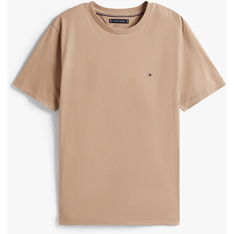 Tommy Hilfiger pánské hnědé tričko