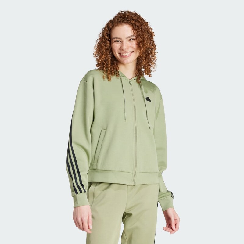 Adidas Future Icons 3-Stripes Full Zip Hoodie
