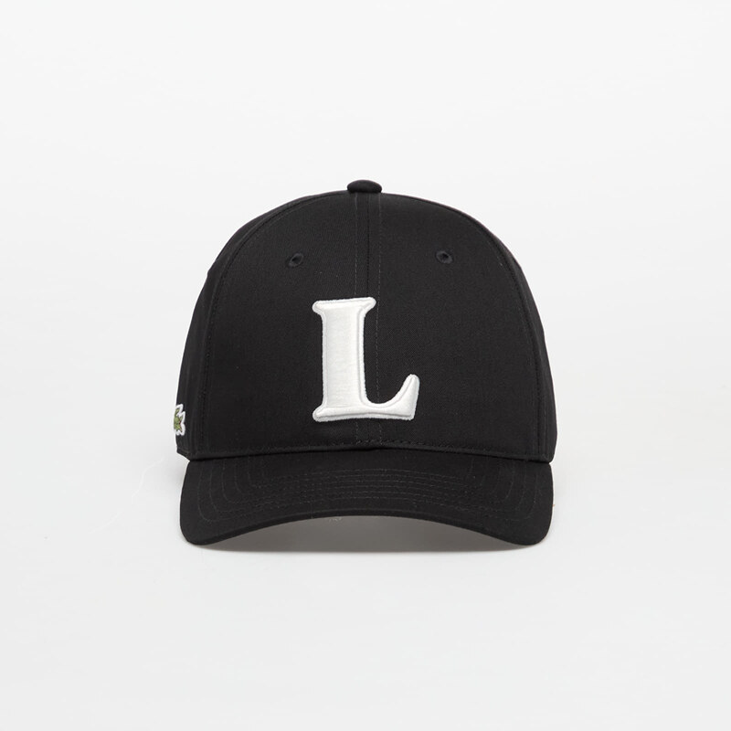 Kšiltovka LACOSTE Cap Black L