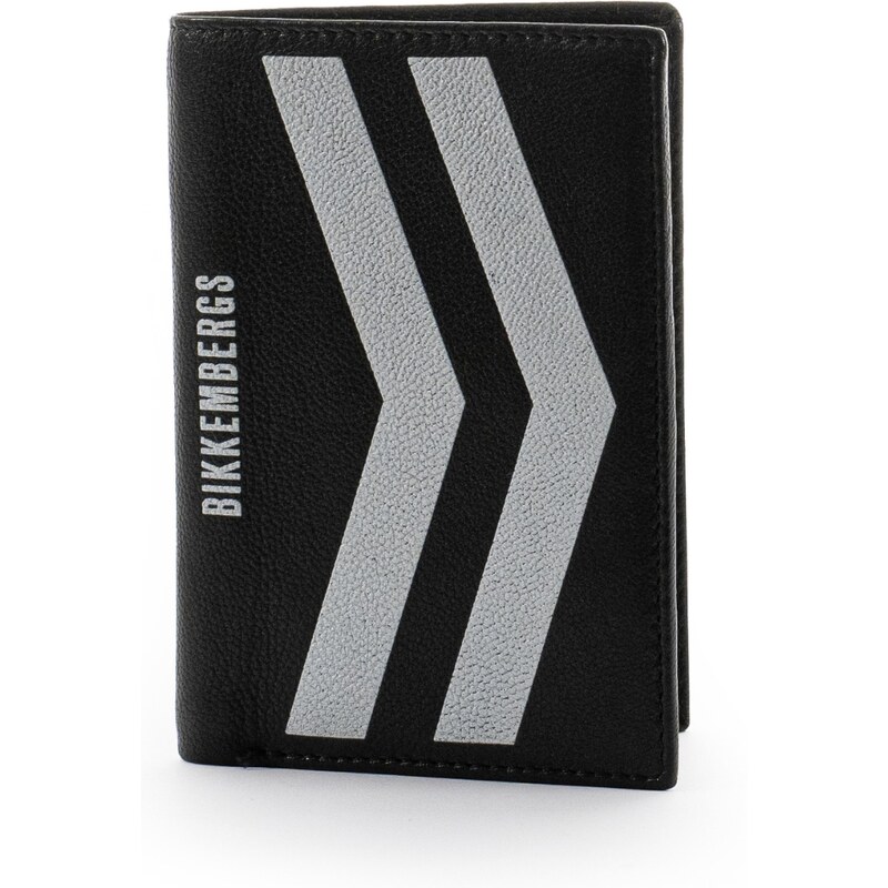 BIKKEMBERGS Logo Black peněženka