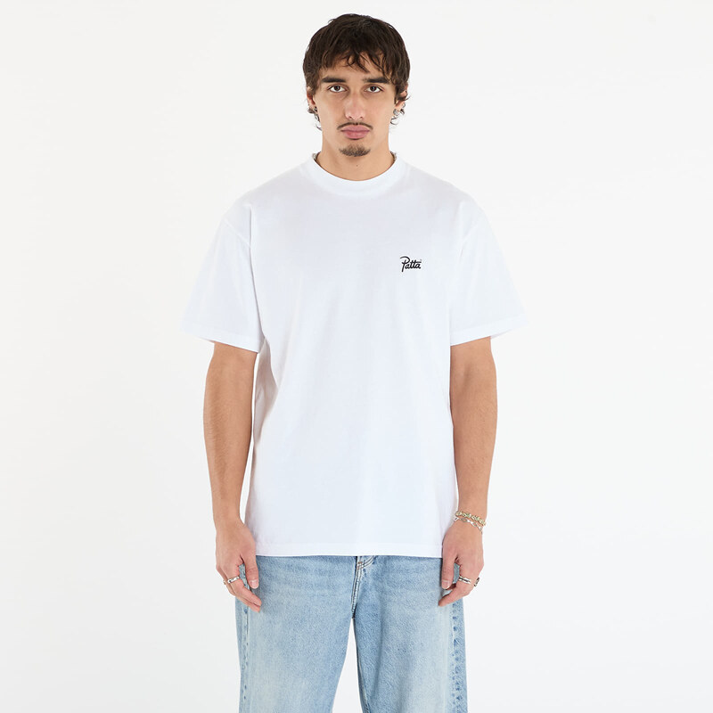 Tričko Patta Tough Love T-Shirt UNISEX White XS