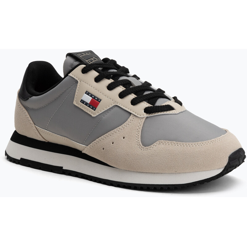 Pánské boty Tommy Jeans Eva Runner Leather gulf sand