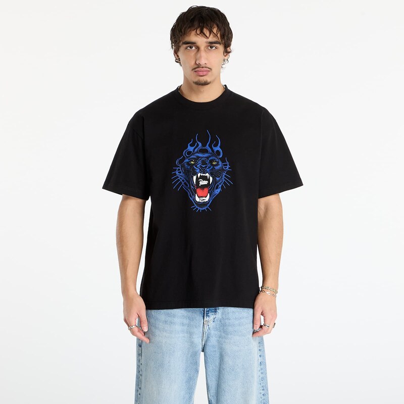 Tričko Patta Fire Panther T-Shirt UNISEX Black XS
